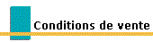 Conditions g�n�rales de vente
